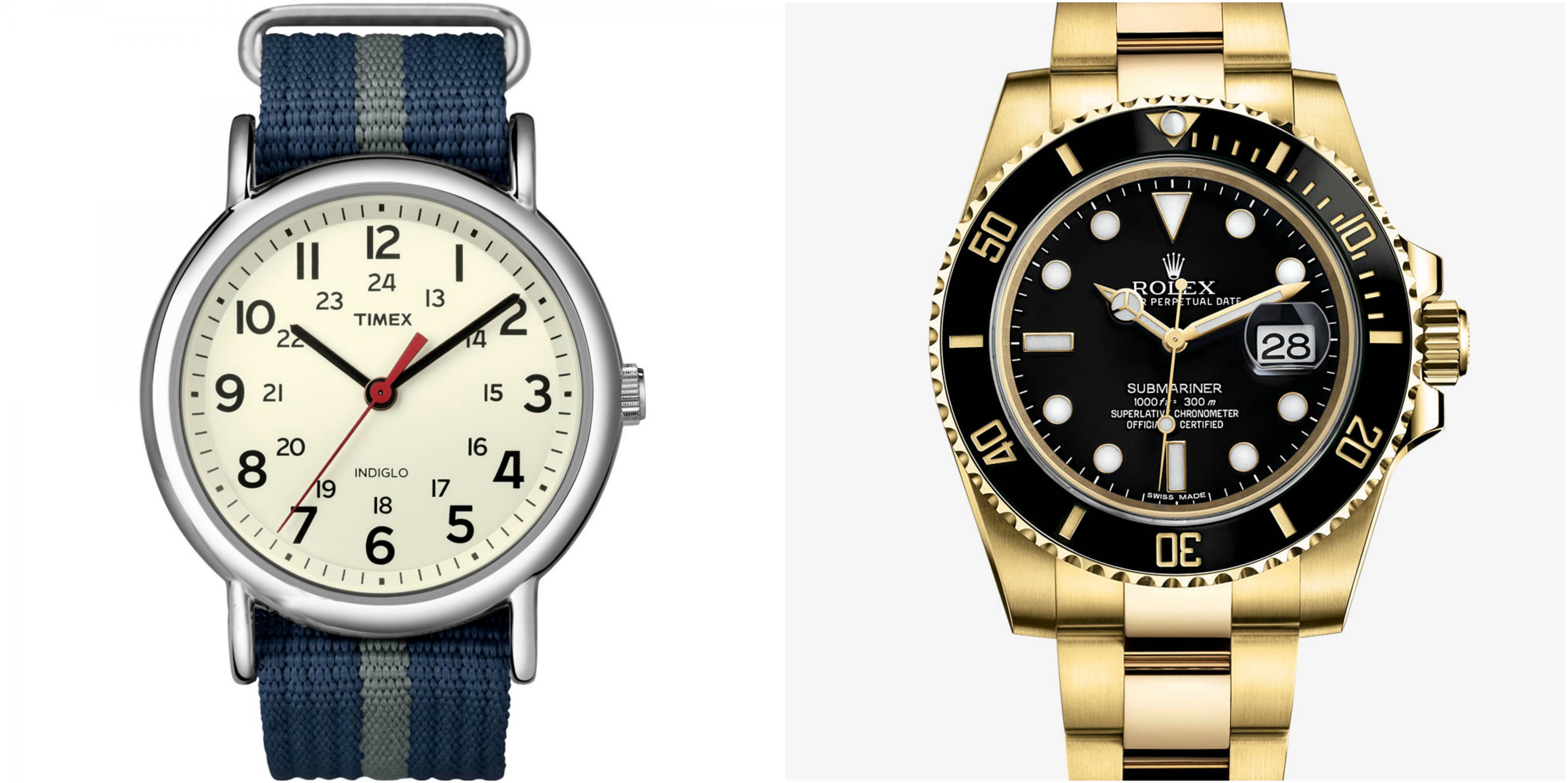 Timex vs. Rolex