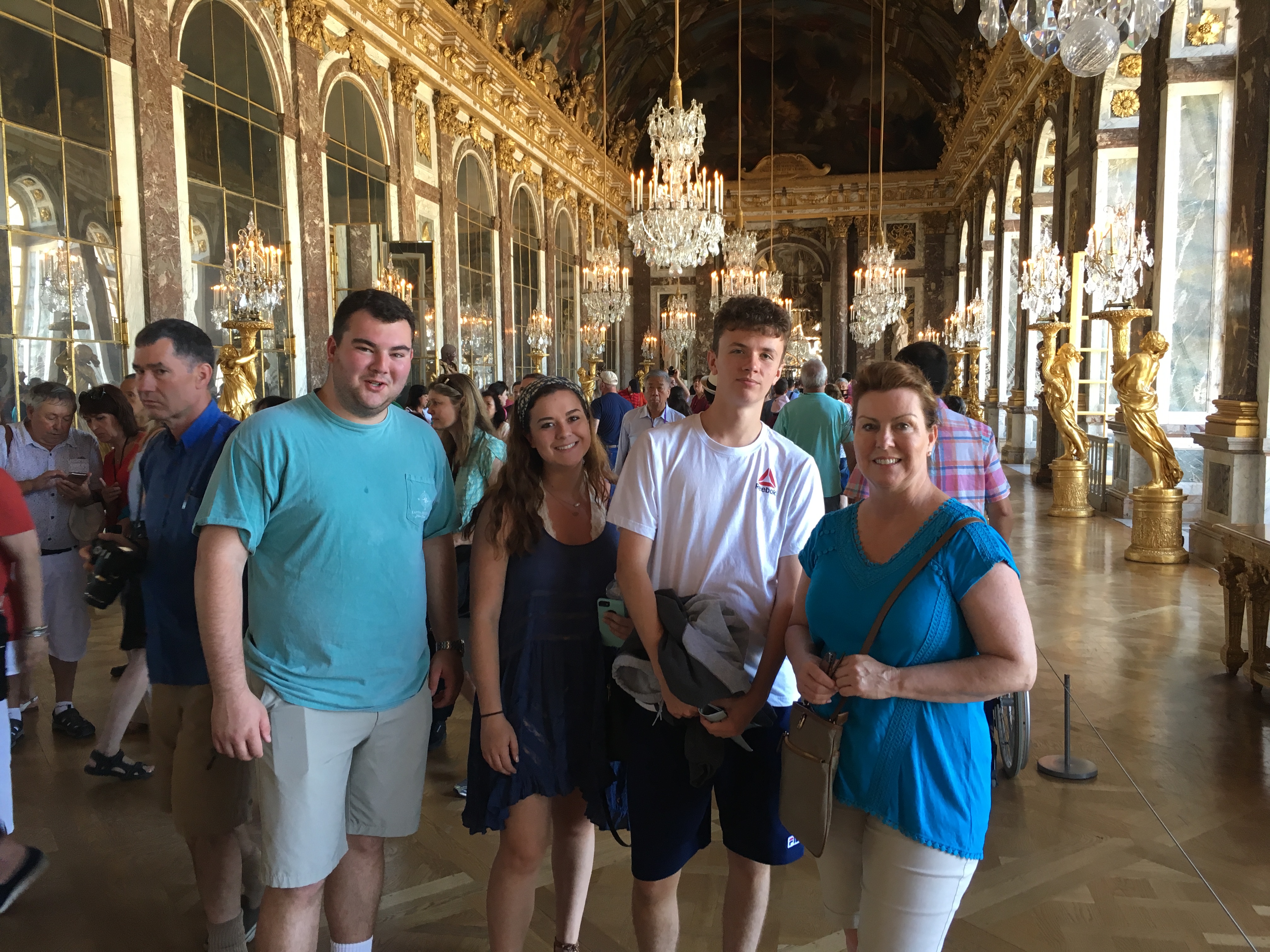 Group photo in Vesailles