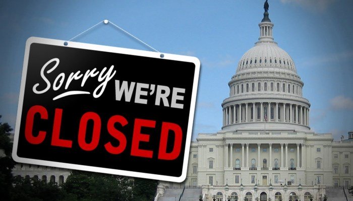 Government is closed