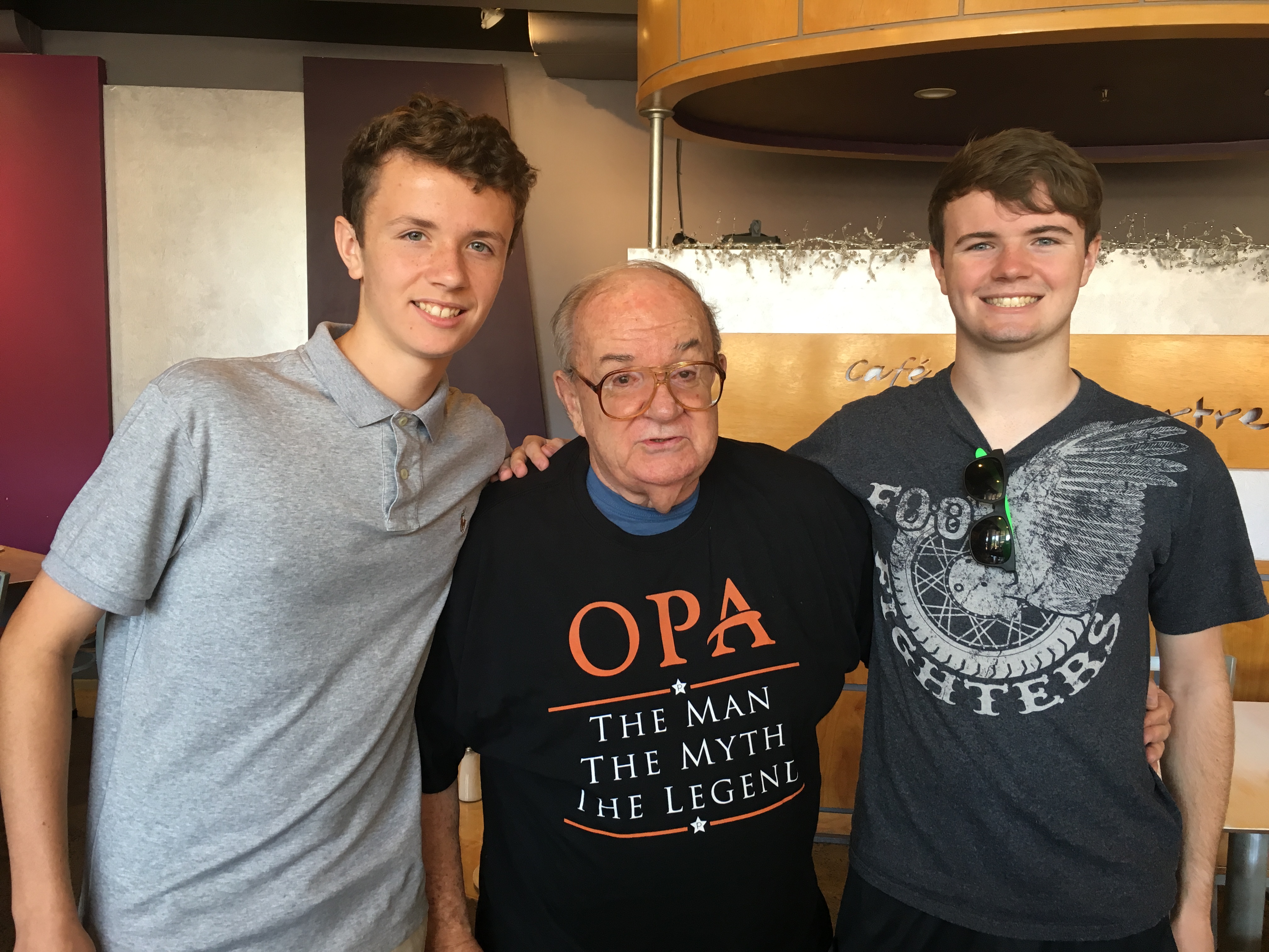 Opa is the man, they myth, the legend.