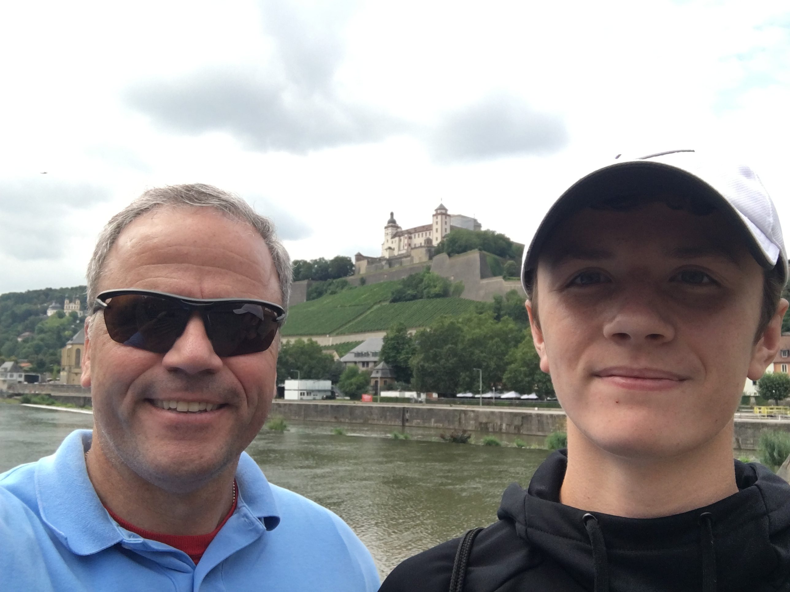Gavin was born in Wurzburg. Riley and I visited there a few summers ago.