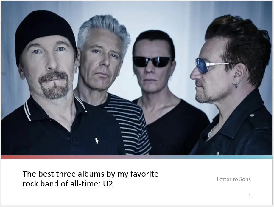U2 albums, ranked